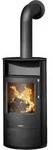 Justus | Kaminofen | Island 7 2.0 | 7 kW | Stahl Schwarz