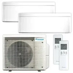 DAIKIN Multisplit Klimaanlage Stylish | FTXA20+FTXA25 | wei&szlig; | 2,0 kW + 2,5 kW