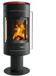Justus Kaminofen | Meva | 5,5 kW | Top Keramik Bordeauxrot
