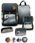 Belmil Smarty Plus Schulranzenset Black Grey Schulranzen Set