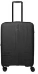 Travelite Air Stripe Trolley 4w M exp Black Koffer mit 4 Rollen Koffer