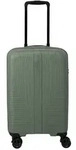 Travelite Air Stripe Trolley 4w S Slim Green Koffer mit 4 Rollen Koffer