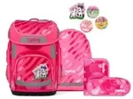 Ergobag Cubo KuntB&auml;rbuntes Einhorn Schulranzen Set
