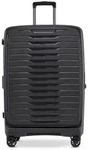 Stratic Novium ML Trolley L black Koffer mit 4 Rollen Koffer