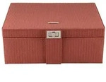 Windrose Corbello Schmuckkoffer Terrakotta Schmuckkoffer