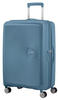 American Tourister Soundbox Spinner 67/24 TSA EXP Stone Blue Koffer mit 4 Rollen