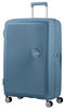 American Tourister Soundbox Spinner 77/28 TSA EXP Stone Blue Koffer mit 4 Rollen