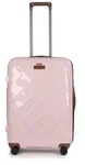 Stratic Leather and More Hartschalen-Koffer M (bis 66cm) rose Koffer mit 4 Rollen