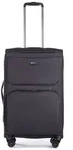 Stratic Bendigo Light+ Koffer M black Koffer mit 4 Rollen Weichgep&auml;ck