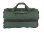 Travelite Basics Rollenreisetasche 55 32 Dunkelgr&uuml;n Reisetasche mit Rollen