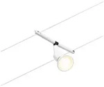 Paulmann Seilsystem-Einzelspot SALT, 12V DC, GU5.3 max. 10W, Kunststoff / Metall,