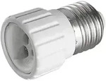 HEITRONIC Lampensockeladapter Keramik E27 auf GU10, max. 60W HEI-501011
