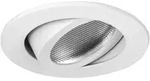 Brumberg Einbaulautsprecher 3/4W, 20 Ohm, rund, DA &Oslash; 6.8cm, IP20, schwenkbar, Wei&szlig;