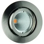 Rutec Alu-Druckguss-Einbaustrahler f&uuml;r MR16, IP20, &Oslash; 8.2cm, mit Bajonett, ohne