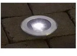 Konstsmide LED Solar-Bodeneinbau-Spot inkl. 2 Akkus, IP44, 0.06W 6000K 2lm, Edelstahl