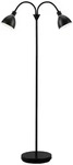 Nordlux Stehleuchte RAY, 2-flammig, E14, IP20, schwarz NORD-63224003