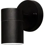 Konstsmide Au&szlig;en-Wandleuchte MODENA, GU10 max. 35W, Schwarz, Aluminium / Klarglas