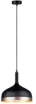 Paulmann Pendelleuchte NEORDIC EMBLA, 1-flammig, Schwarz / Kupfer PAUL-79629