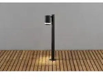 Konstsmide Wegeleuchte MODENA mit Pfahl, GU10 max. 35W, schwarz, Aluminium /