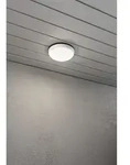 Konstsmide LED Au&szlig;en-Wand- / Deckenleuchte CESENA, IP54, rund, 10W 3000K 900lm,