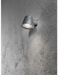 Konstsmide Au&szlig;en-Wandleuchte TRIESTE, GU10 max. 35W, Stahl galvanisiert / Acrylglas