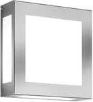 CMD Creative Metalldesign Au&szlig;enwandleuchte AQUA LEGENDO, IP44, 2x E27, Edelstahl /