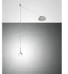 Fabas Luce LED Pendelleuchte ISABELLA, 1-flammig, 8W 3000K 750lm, dimmbar, Aluminium