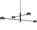 Nordlux LED Pendelleuchte CLYDE, IP20, 4-flammig, 60-225cm, 4x 4W 2700K 350lm 120&deg;,