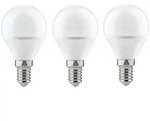 Paulmann 3er-Set LED Tropfenlampe, E14, 4W 2700K 250lm, wei&szlig; / opal, Tropfenform
