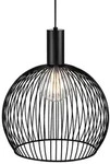 design for the people by Nordlux Pendelleuchte AVER 40, E27, IP20, schwarz