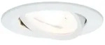Paulmann LED Einbauleuchten-Set NOVA, IP23, rund, &Oslash; 8.4cm, schwenkbar, 230V, inkl.