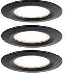Paulmann LED Deckeneinbauleuchte NOVA PLUS COIN IP44, rund, 3er-Set, 6W, 2700K,