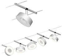 Paulmann LED Seilsystem CORDUO CIRCLE, Basisset, 230V / sek. 12V DC, 5x 5W 3000K,