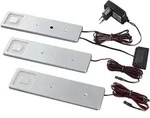 HEITRONIC 3er Set LED Unterbauleuchte IMOLA, IP20, 18.9 x 5.2cm, 6.3W 3000K...
