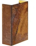 Nordlux LED Au&szlig;enwandleuchte FOLD 10, IP54, 7W 3000K 200lm 2x 120&deg;, Corten