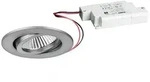 Brumberg LED Einbaustrahler-Set BB03 inkl. Konverter, IP20, rund, 230V, 6W 3000K