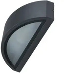 HEITRONIC Au&szlig;enwandleuchte HOJA, IP54, halbrund, Up/Down, mit optionaler