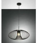Fabas Luce Pendelleuchte FASSA, E27, IP20, schwarz FAB-3706-40-101