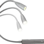 HEITRONIC LED Leseleuchte BERTA, mit Flexarm und Schalter, IP20, 1.5W 3000K 65lm,