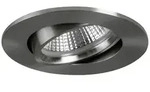 Brumberg LED Einbaustrahler INDIWO68-R, IP20, rund, &Oslash; 8cm, 350mA P&P, 6W 3000K 530lm