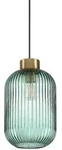 Ideal Lux Pendelleuchte MINT-1, &Oslash; 14cm, E27, Minzgr&uuml;n / Messing satin IDEA-248554