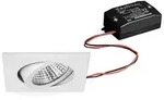 Brumberg LED Einbaustrahler-Set BB05 inkl. Konverter, IP20, eckig, 230V, 6W 3000K