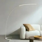 Stehleuchte Lindby, DANUA, dimmbar, Wei&szlig;, f&uuml;r Wohnzimmer, Metall, Modern - 200