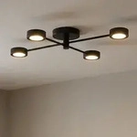 Deckenleuchte Nordlux, Clyde Flex, dimmbar, Schwarz, f&uuml;r Schlafzimmer, Metall - 72 -