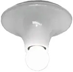 Wandleuchte Artemide, Teti, dimmbar, Transparent, f&uuml;r Wohnzimmer, Kunststoff, Design