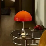 Au&szlig;enleuchte Louis Poulsen, Panthella 250, dimmbar, Rot, f&uuml;r Terrasse,...