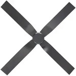 Eco Ventos Deckenventilator grau Metall IP44 DC WiFi - CasaFan CasaFan, Eco Ventos,