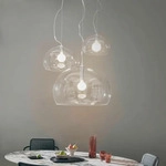 Kartell 09053B4, Small FL/Y Pendelleuchte Kristall - Kartell - Wohnzimmer -...