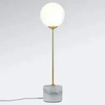 Tischleuchte Paulmann, Moa, Wei&szlig;, f&uuml;r Wohnzimmer, Stein, Modern - 35