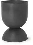 Pflanzenkasten ferm LIVING, Hourglass, Schwarz, Metall - 59